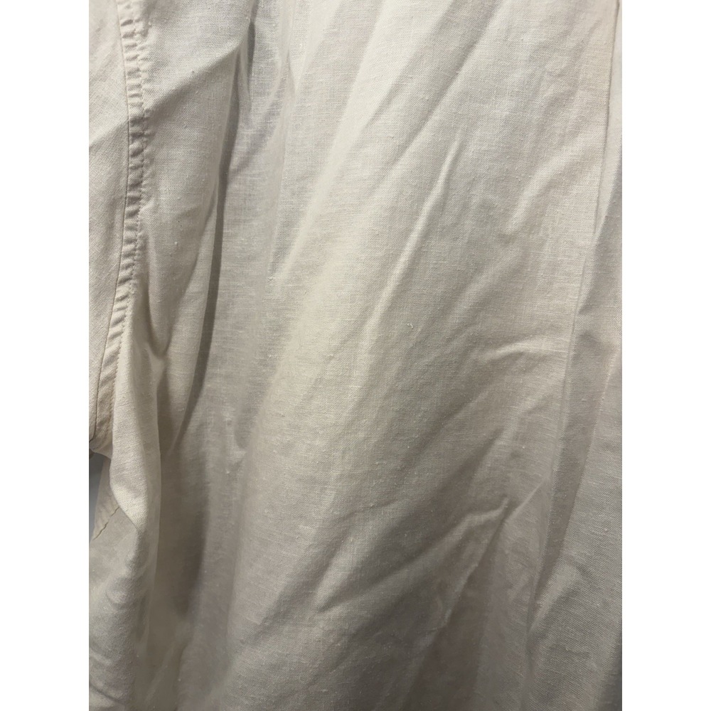 ROWM Mens Shirt 3XB Big and Tall 3X Short Sleeve Button Front Striped - Picture 9 of 9